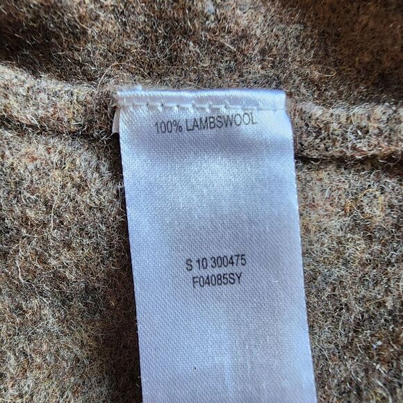Weatherproof Pullover Sweater Men's Size XXL Brown Long Sleeve 1/4 Zip Lambswool - Picture 5 of 8